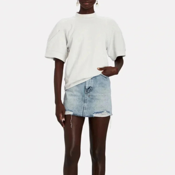 AGOLDE Round Shoulder Cotton Sweatshirt - Picture 4 of 7